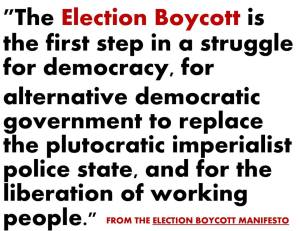 Election Boycott purpose image